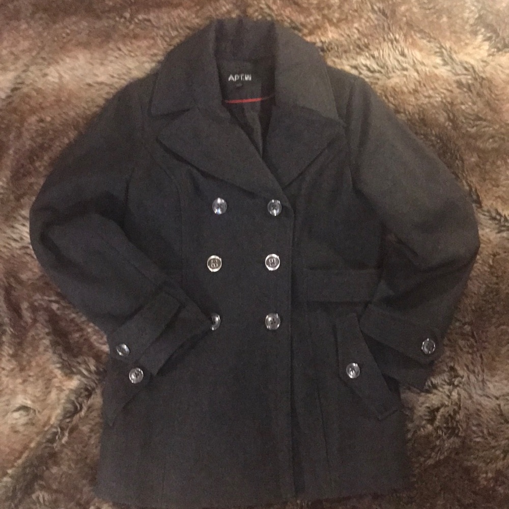 Women’s Apt 9 Wool Blend Peacoat